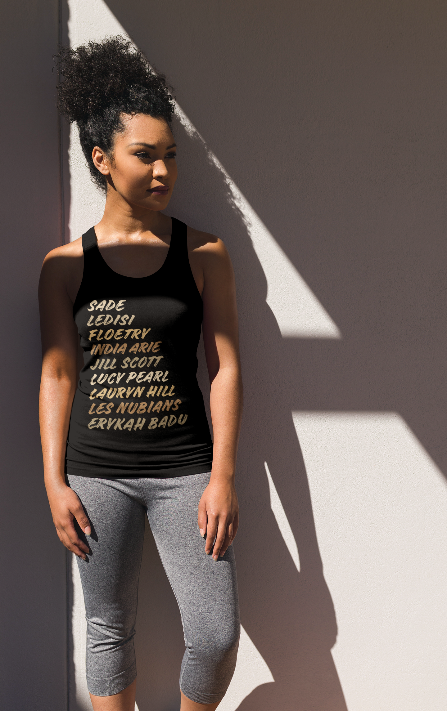 Sade Rainbow Women's Racerback Tank