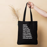 Load image into Gallery viewer, Sade Organic fashion tote bag
